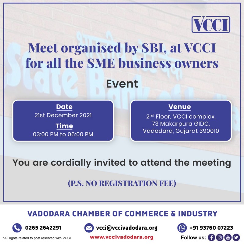 Meet organised by SBI for all SME business owners
